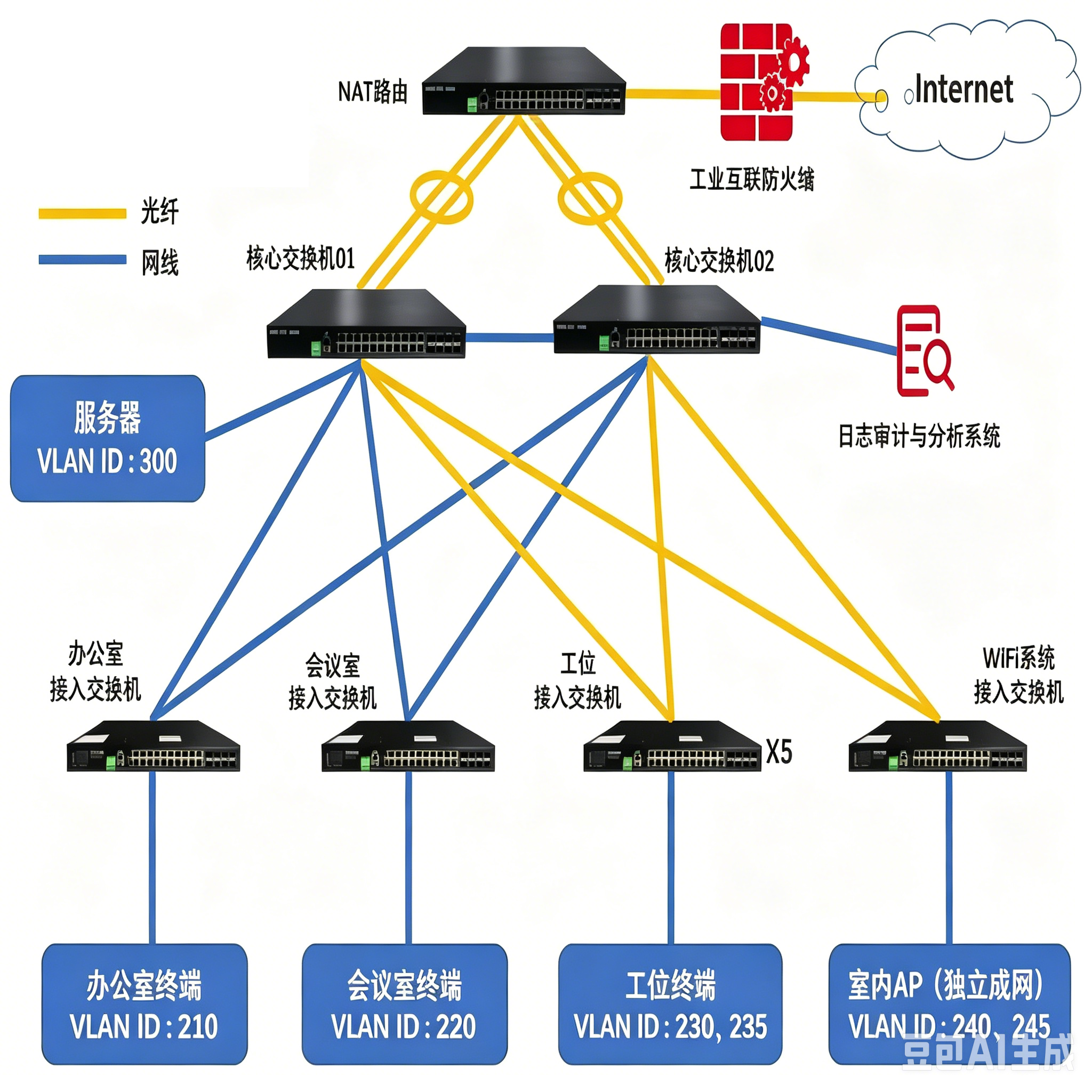 智能网络解决方案 | 中小型企业办公网络建设